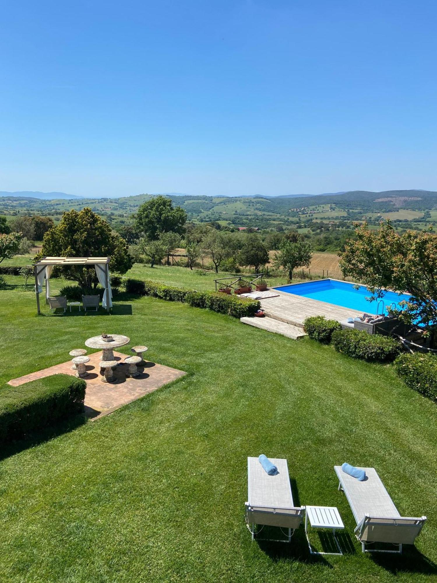 Tenuta Le Mandorlaie, Agriturismo In Scansano Exteriér fotografie